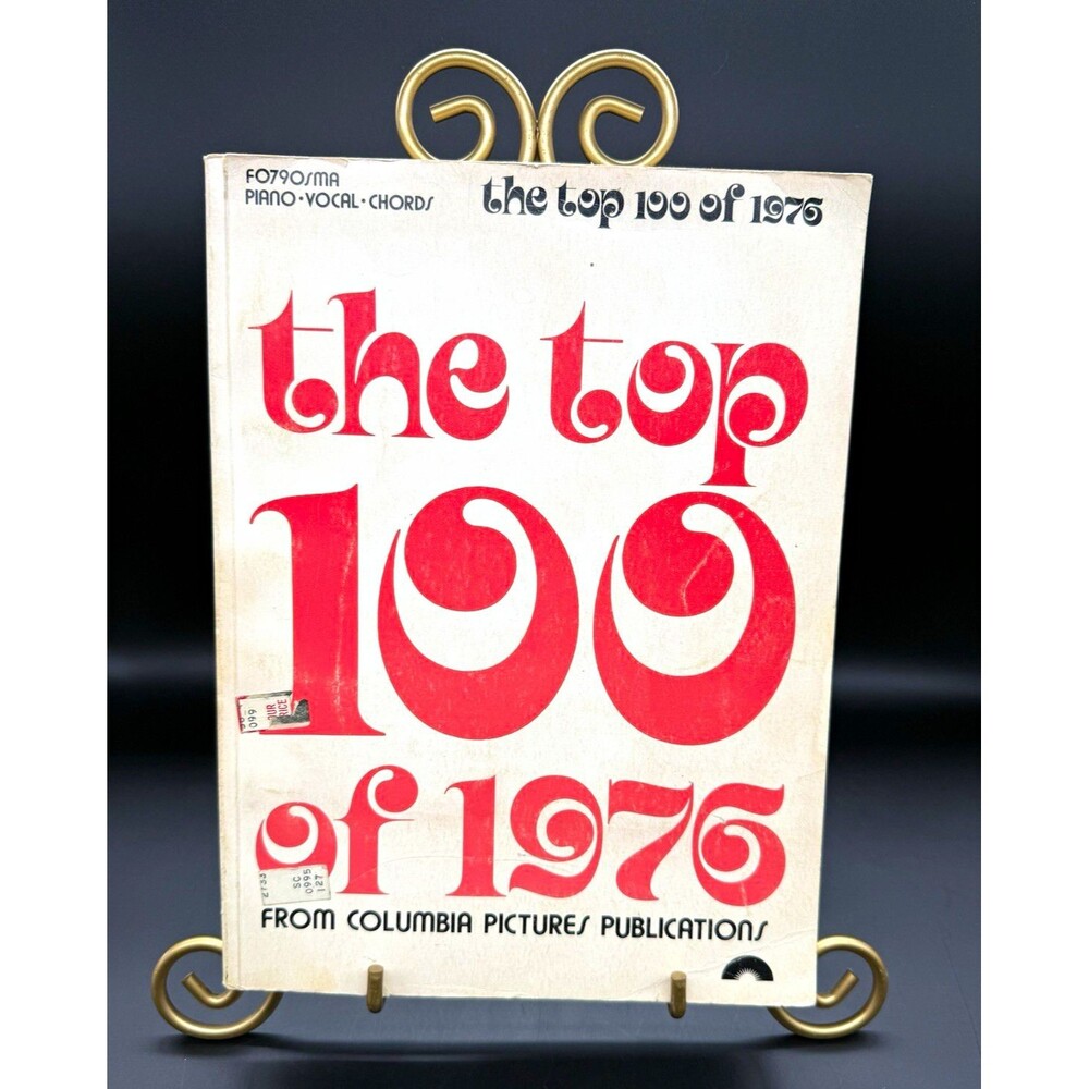 Columbia Pictures Top 100 of 1976 Song Book Piano/Voice FO790/MB